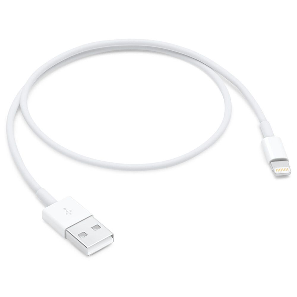Apple Lightning to USB A Cable in White, , large
