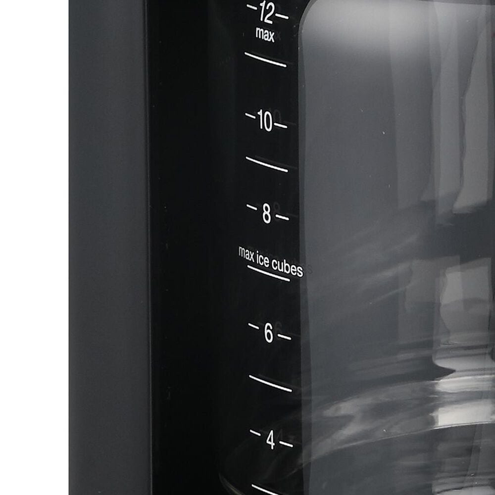 Jura 12-Cup Touchscreen Coffee Maker with Glass Carafe in Black and Stainless Steel, , large