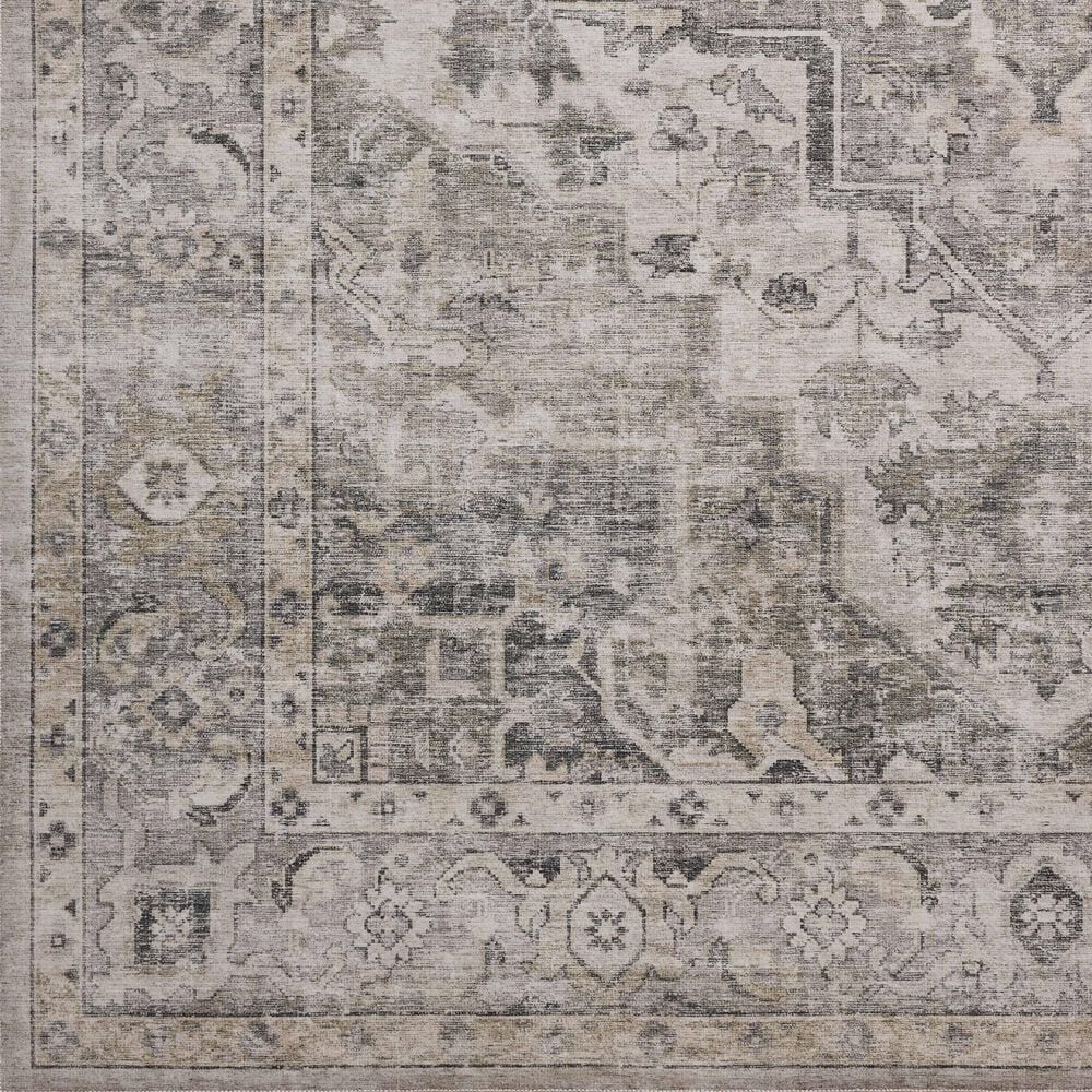 Amber Lewis x Loloi Josie 2&#39;6&quot; x 12&#39; Silver and Natural Runner, , large