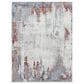 Surya Aisha 7"10" x 10"2" Charcoal, Light Gray, Lavender, Mustard, Gray, Off-White and Rust Area Rug, , large