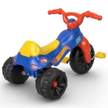 Fisher Price Hot Wheels Tough Trike Toddler Tricycle with Handlebar Grips, , large