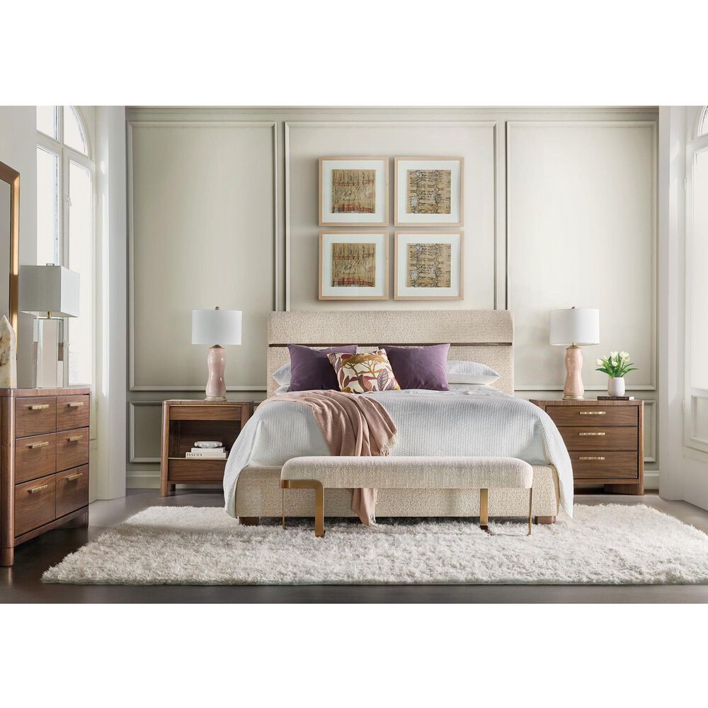 Hooker Furniture Eleana 3 Drawer Nightstand in Light Caramel, , large