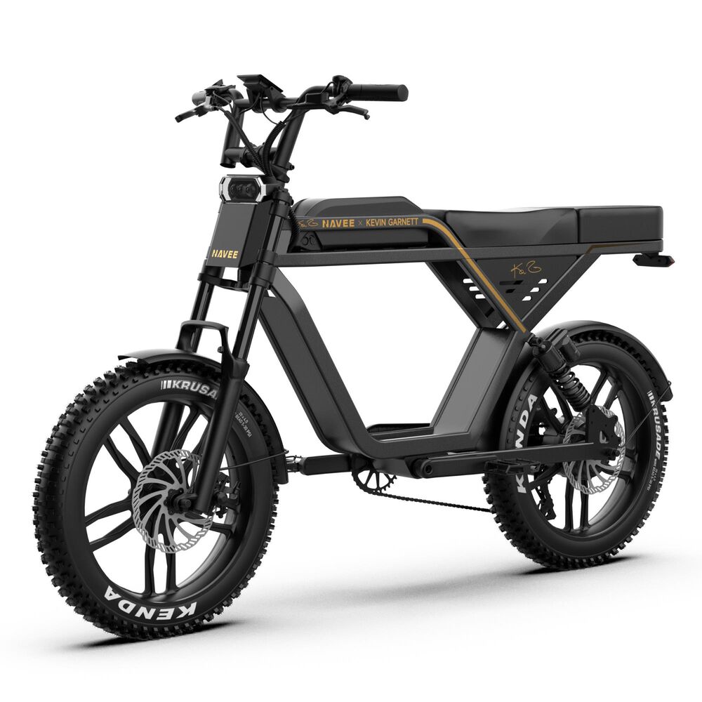 Navee KG05 Electric Bicycle in Black and Gold, , large