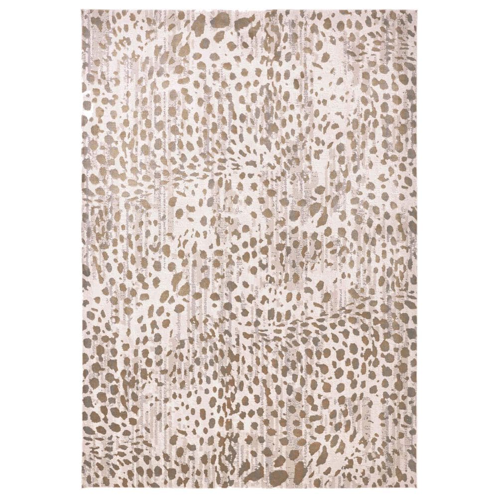 Feizy Waldor Animal Print 10" x 13"2" Beige Area Rug, , large