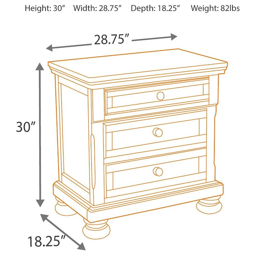 Millenium Porter 3-Piece King Bed and Two Nightstands in Rustic Brown, , large
