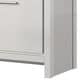 Lexora Home Lafarre 48" Double Bathroom Vanity in White with 2 cm White Quartz Top and Rectangular Sinks, , large