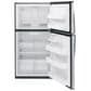 GE Appliances 21.1 Cu. Ft. Energy Star Top-Freezer Refrigerator in Stainless Steel, , large