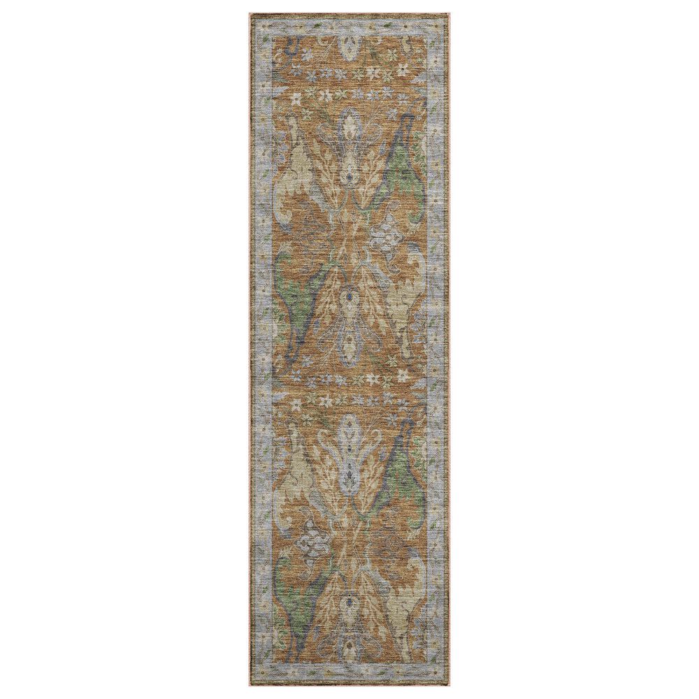Dalyn Rug Company Hatay 2"3" x 7"6" Copper Runner, , large
