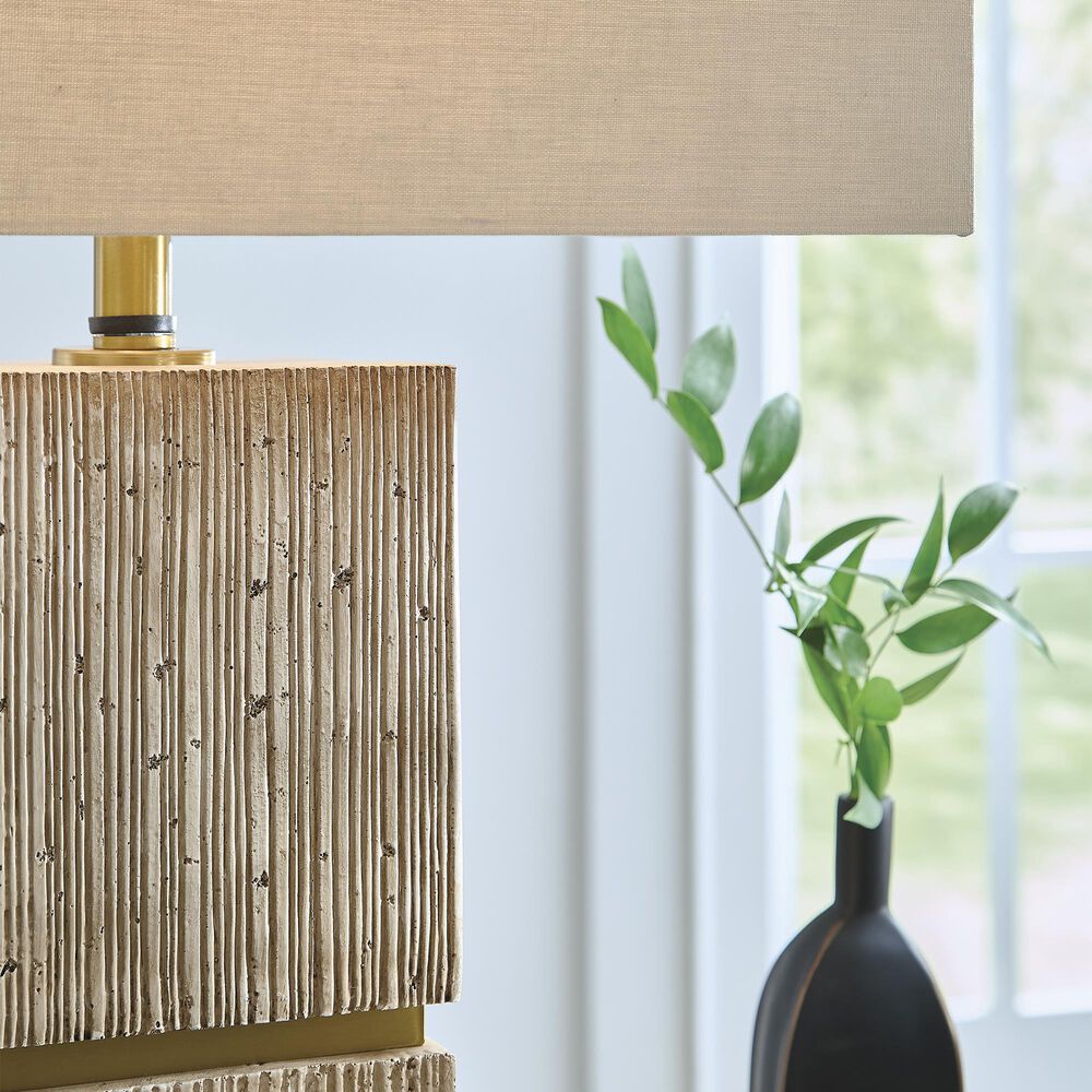 Ashley Laddner Poly Table Lamp in Gold, , large