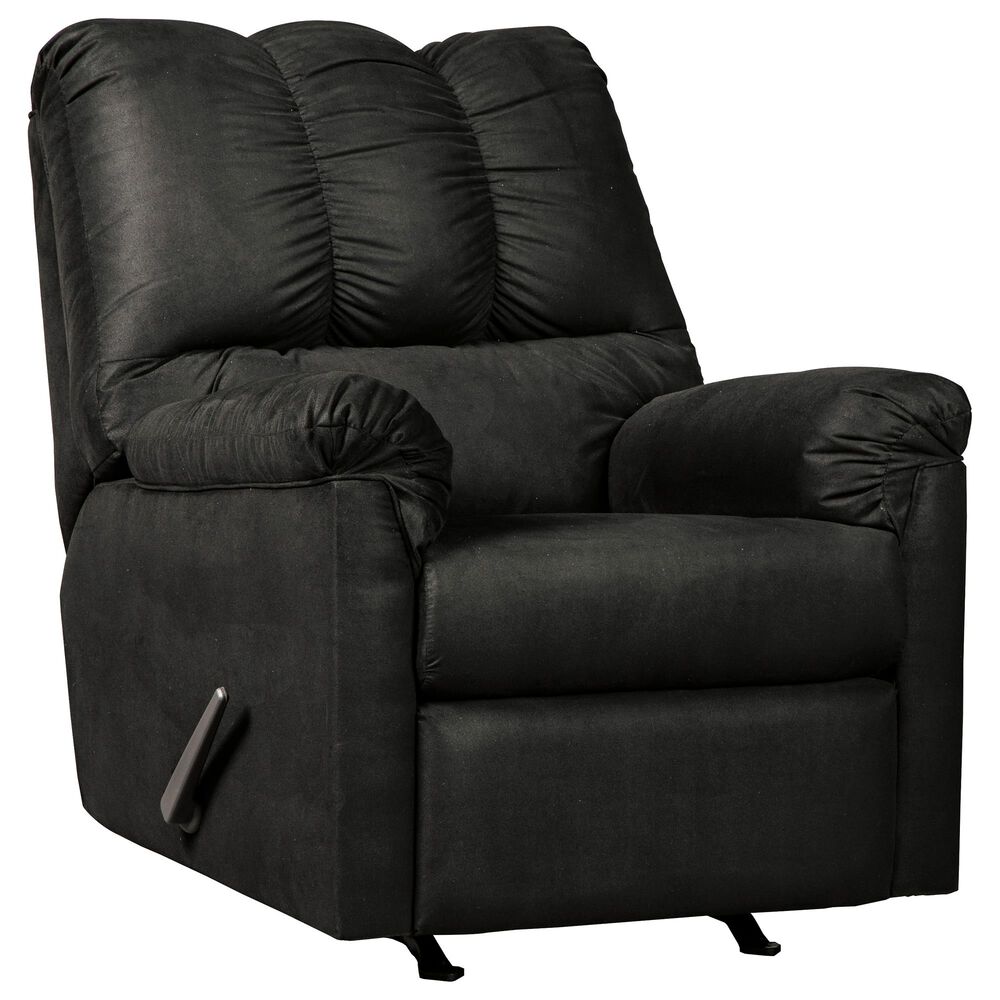 Signature Design by Ashley Darcy Rocker Recliner in Black, , large