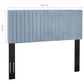 Modway Keira Upholstered Full/Queen Headboard in Light Blue, , large
