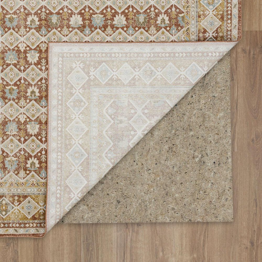 Karastan Windemere 8&#39; x 10&#39;3&quot; Gray, Beige, Blue and Terracotta Area Rug, , large