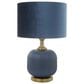 37B Table Lamp in Blue and Gold, , large