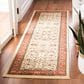 Safavieh Lyndhurst 2"3" x 8" Ivory and Rust Runner, , large