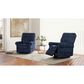 Jennifer Taylor Home Irwin Power Lift Assistance Recliner Chair in Dusk Navy Blue, , large