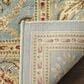 Safavieh Lyndhurst LNH556 2"3" x 8" Blue Runner, , large