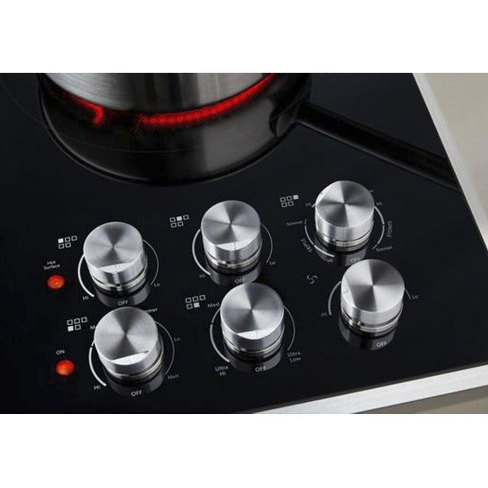 JennAir 36&quot; JX3 Electric Downdraft Cooktop in Black, , large