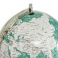 Maple and Jade World Map Educational Geographic Earth Globe in Teal, White and Satin Silver, , large