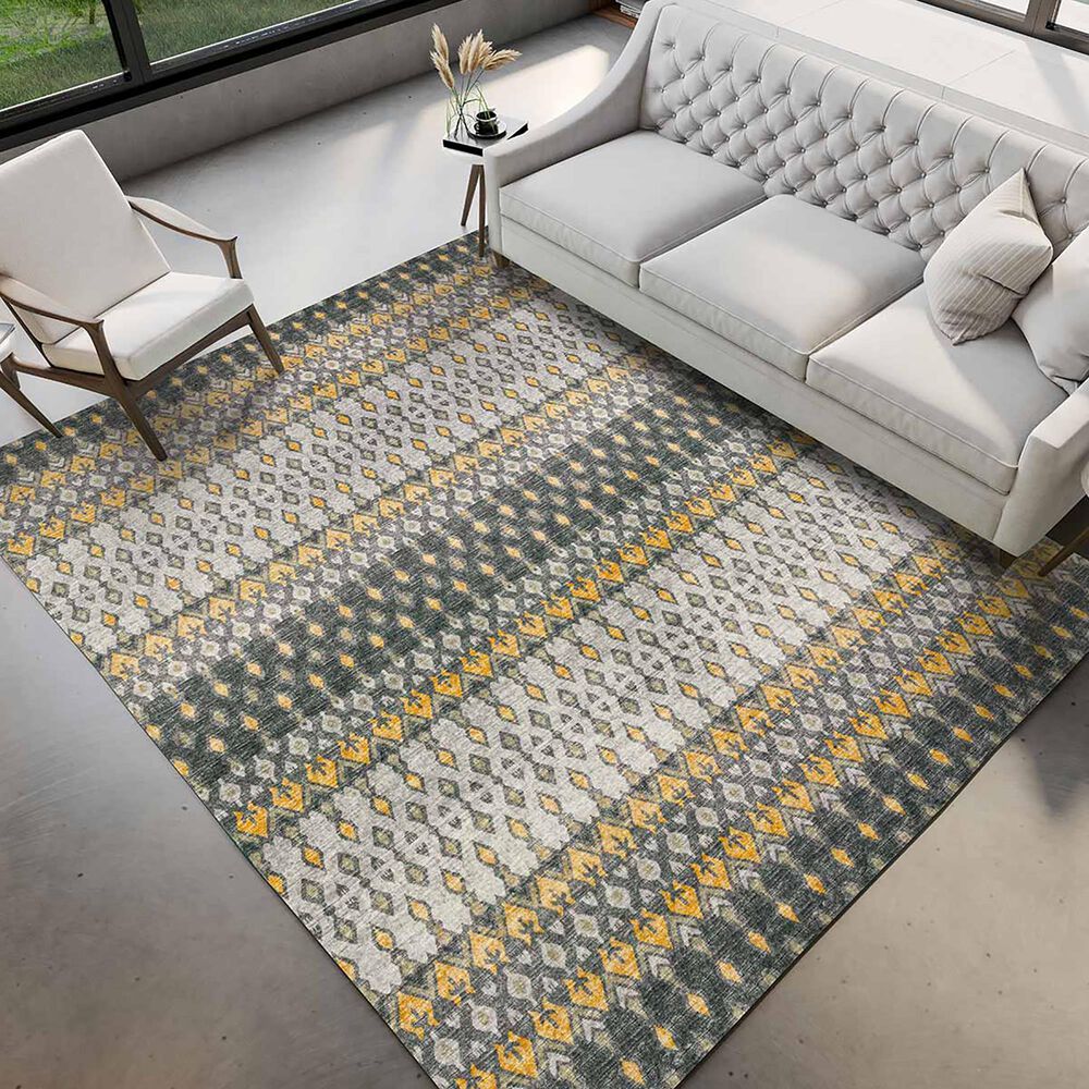Dalyn Rug Company Brisbane 8&#39; x 10&#39; Pewter Area Rug, , large