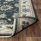 RIZZY Ashton 2" x 3" Charcoal and Ivory Area Rug, , large