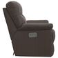 La-Z-Boy James Power Rocking Recliner with Headrest and Lumbar in Walnut, , large