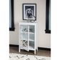 Linon Home Decor Fetti Small Cabinet in White, , large