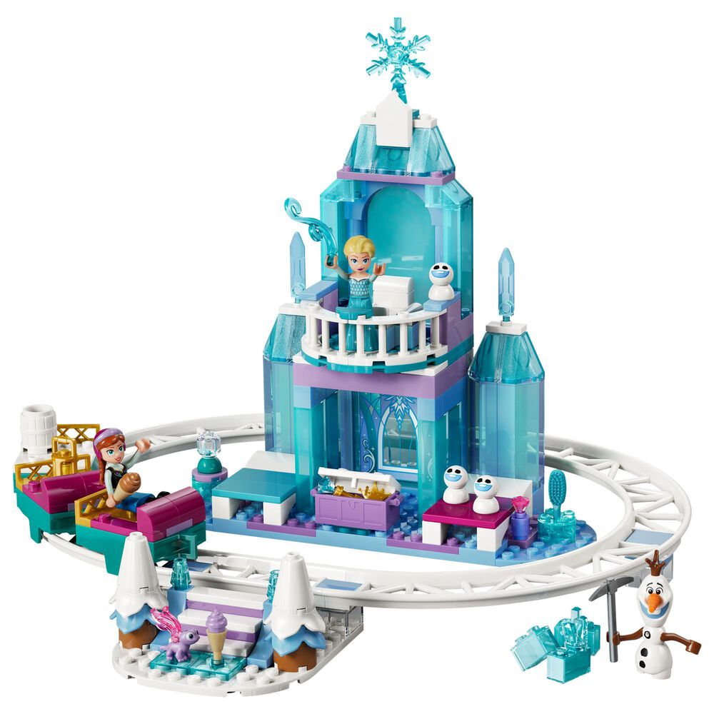LEGO Disney Elsa's Ice Castle and Snow Ride Adventure Building Set, , large