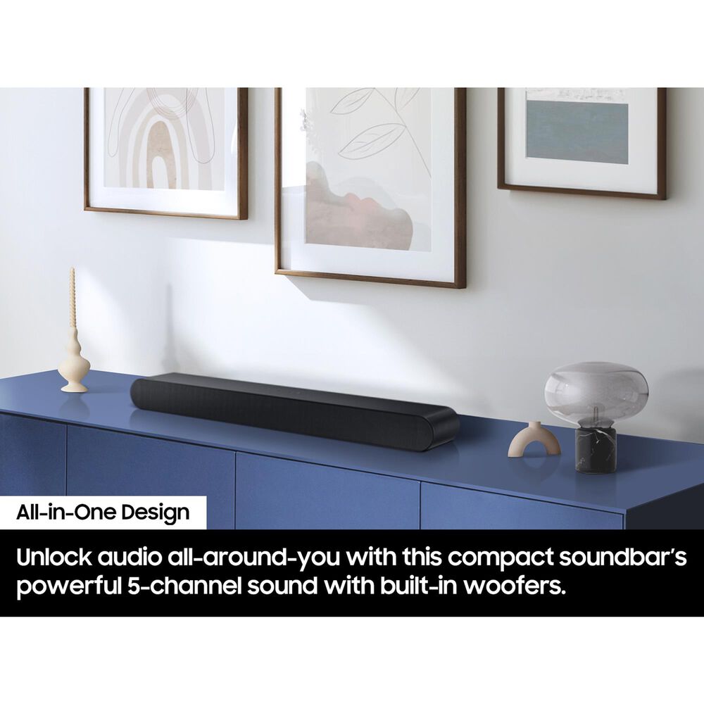 Samsung S-Series 5.0 Channel All-In-One Soundbar in Black, , large
