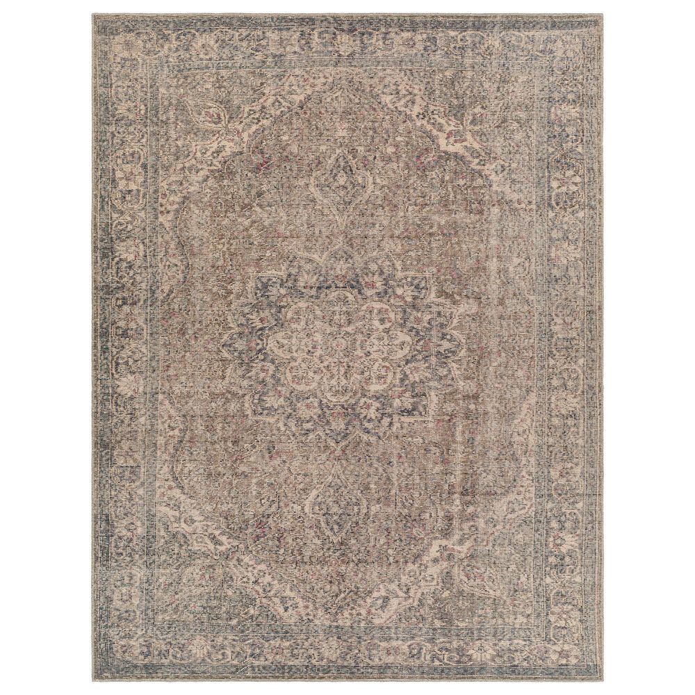 Surya Colin 7"10" x 10"2" Dusty Sage, Olive, Red, Black and Beige Area Rug, , large