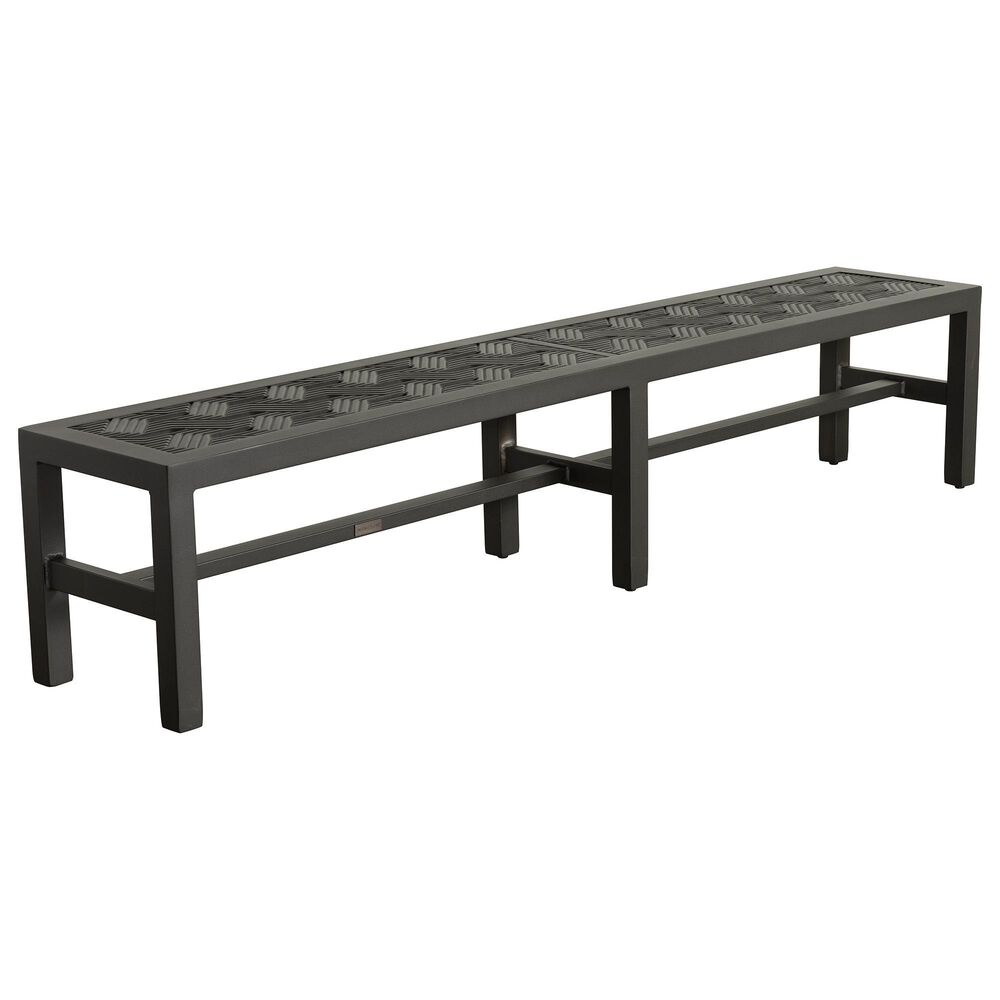 Winston Merge 78" Dining Bench in Textured Pewter, , large