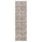 Surya Aida 2"7" x 9" Ivory, Medium Gray, Charcoal, Tan, Deep Teal and Beige Runner, , large