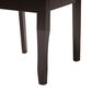 Baxton Studio Elena 7-Piece Dining Set in Grey/Dark Brown, , large