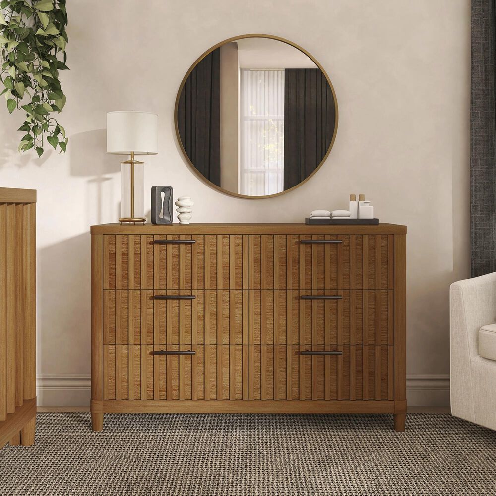 Evolur Flynn 2-Piece Island Crib and Dresser in Sedona, , large