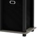 HOMLUX 41.7" Entertainment Center TV Stand with Storage Bins in French Oak Grey and Black, , large