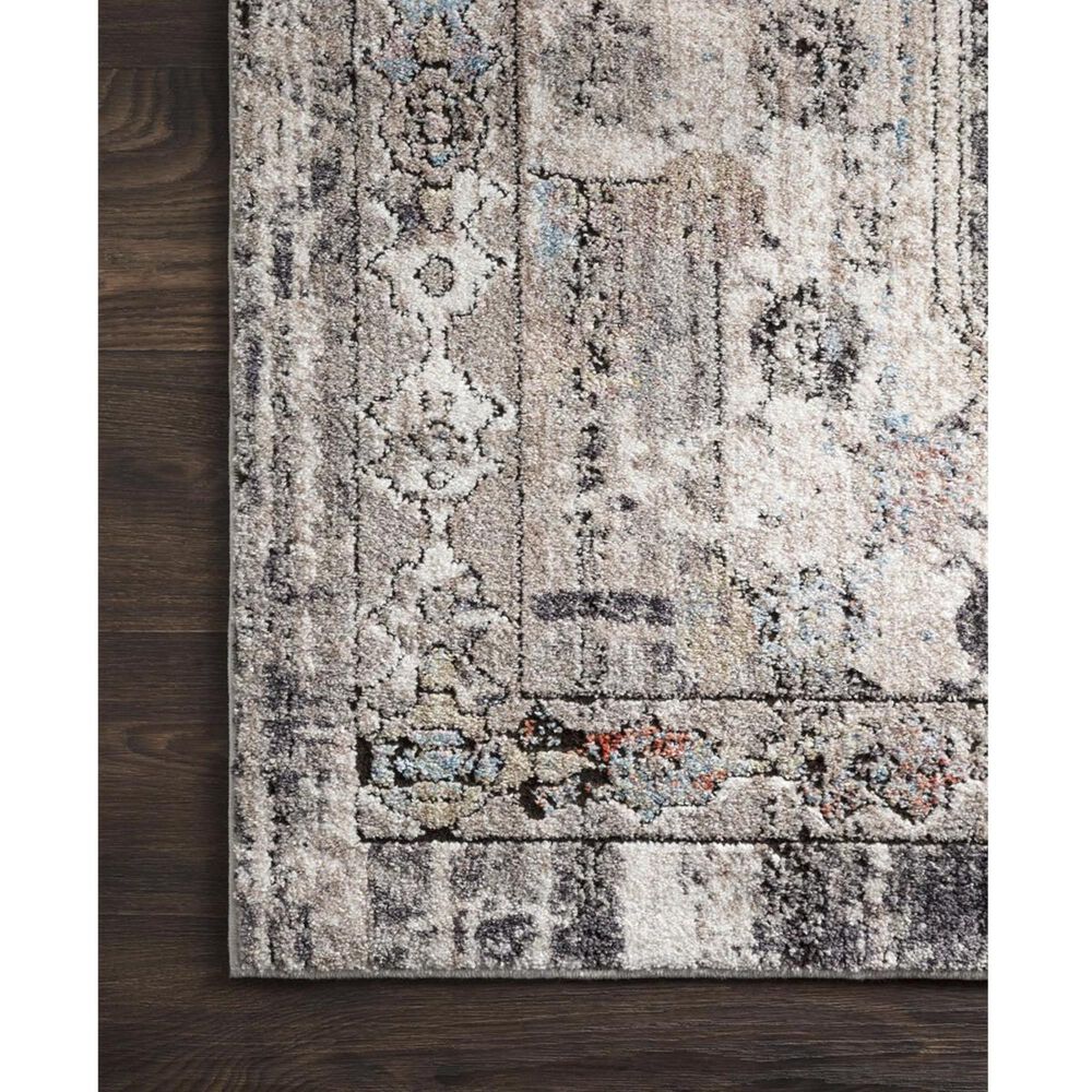 Loloi Medusa MED-05 2&#39;4&quot; x 4&#39; Natural and Stone Scatter Rug, , large