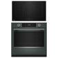 KitchenAid 2-Piece Kitchen Package with Juniper 30" Smart Single Wall Oven and Black 36" Induction Cooktop, , large