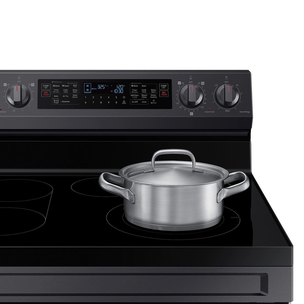 Samsung 6.3 Cu. Ft. Freestanding Electric Range in Black Stainless Steel, , large