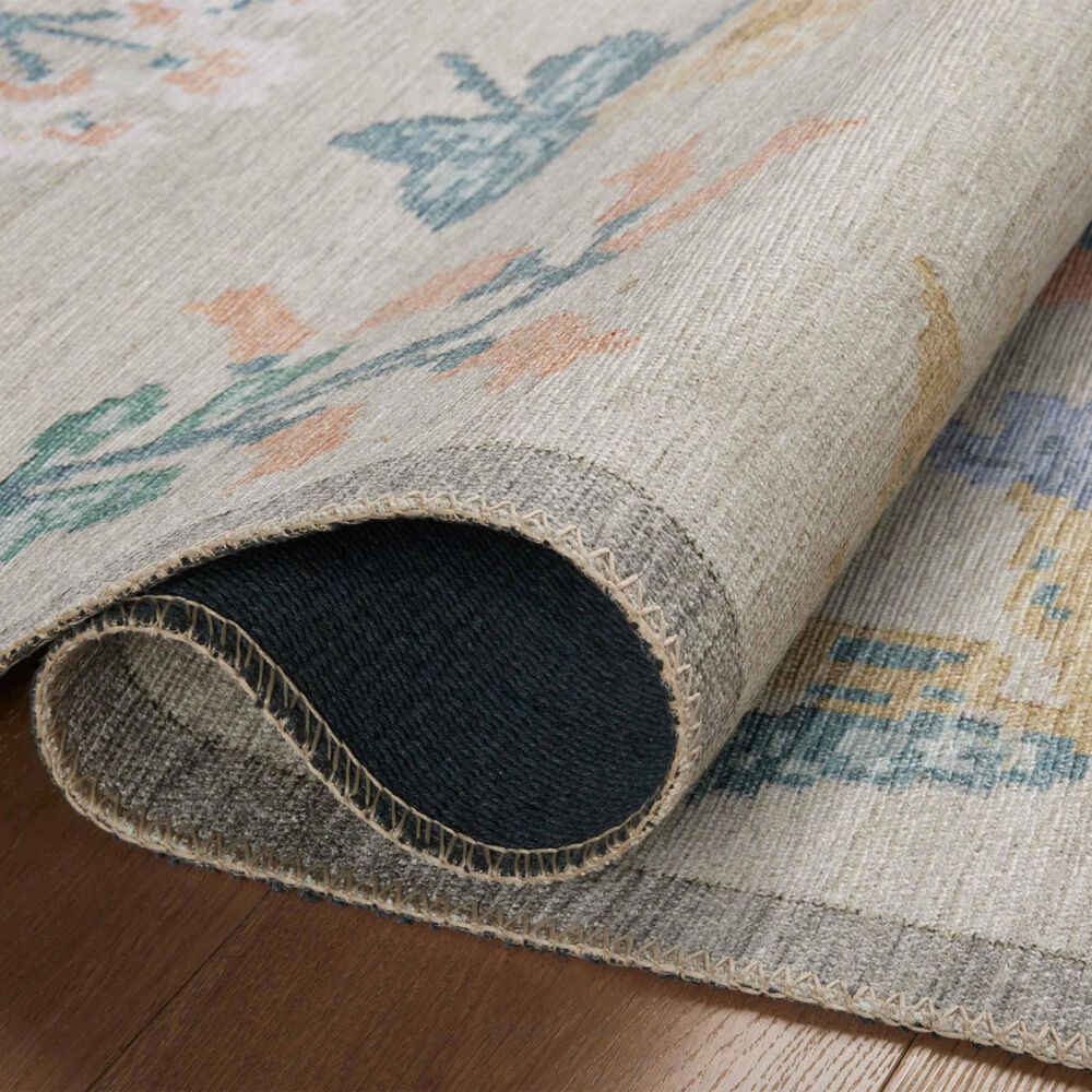 Rifle Paper Co Rosa Hawthorne 7&#39;6&quot; x 9&#39;6&quot; Cream Area Rug, , large
