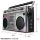 Ion Retro Glow Bluetooth Speaker in Silver, , large