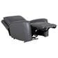 Oxford Furniture Zero Gravity Power Reclining Console Sofa with Power Headrests in Ajax Indigo, , large