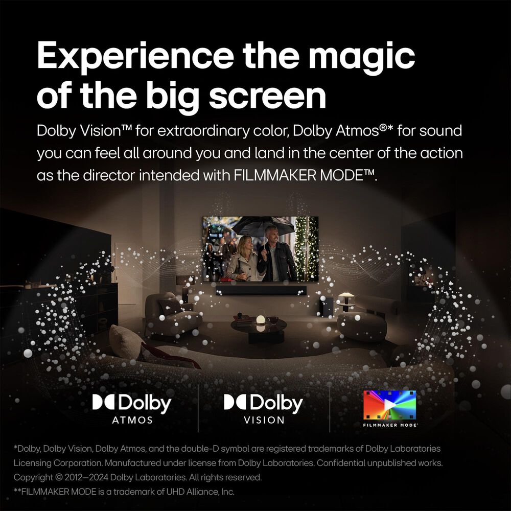 LG 83&quot; Class C4 Series OLED evo 4K Ultra HD in Black - Smart TV, , large
