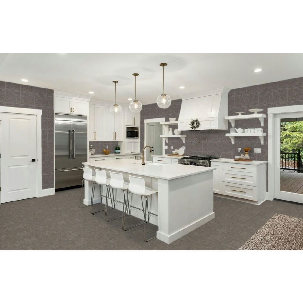 Emser Sterlina II Henna 12" x 12" Porcelain Tile, , large