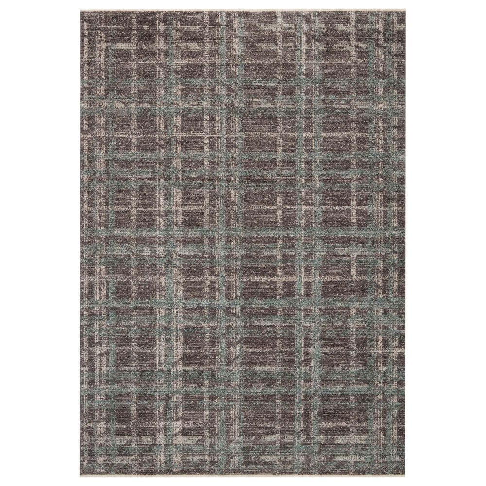 Angela Rose Ember 2"3" x 3"10" Espresso and Multicolor Area Rug, , large