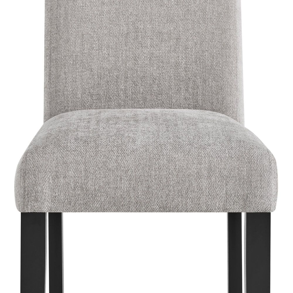 Crown Mark Forana Dining Side Chair in Black, , large