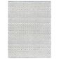 Safavieh Natura NAT857A 9" x 12" Ivory and Blue Area Rug, , large