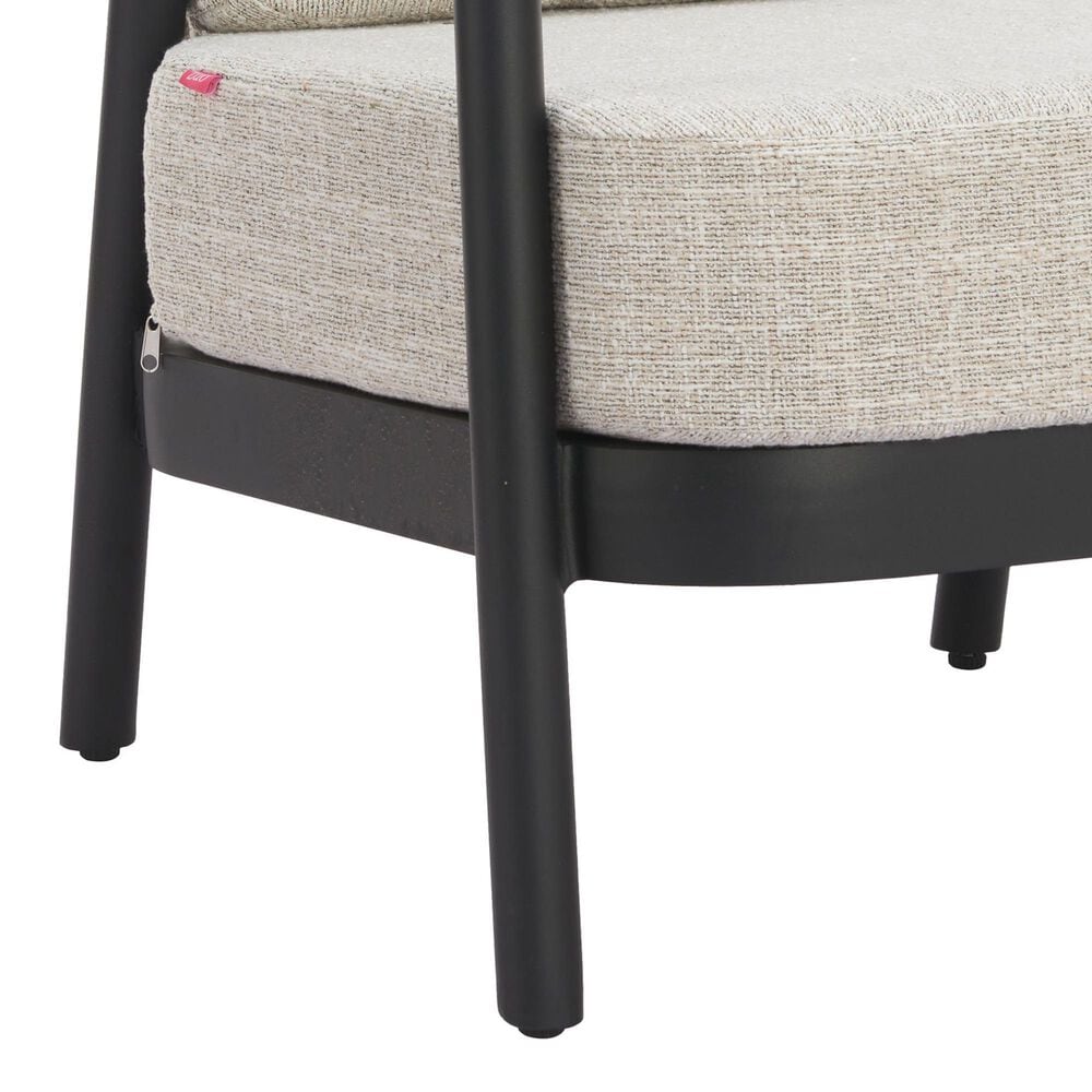 Zuo Modern Rein Patio Accent Chair in Beige, , large