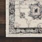 Nourison Fusion FSS15 9"6" x 13" Cream and Grey Area Rug, , large