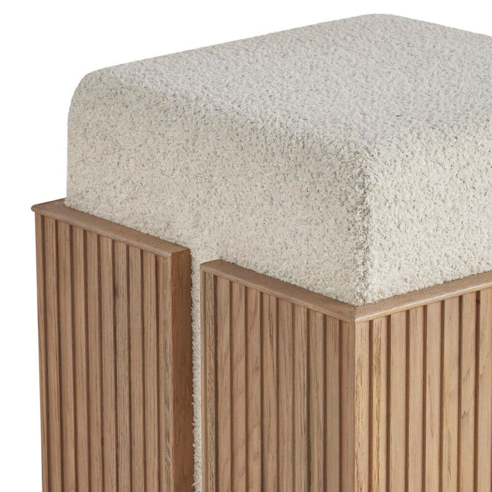 Universal Furniture Carmen Bunching Stool in Skylark, , large