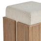 Universal Furniture Carmen Bunching Stool in Skylark, , large