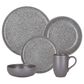 Oxford Contempo Stoneware 20-Piece Dinnerware Set in Granite, , large